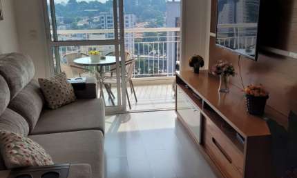 Apartamento 3 Dorm no Portal do Morumbi, MOBILIADO!!!!