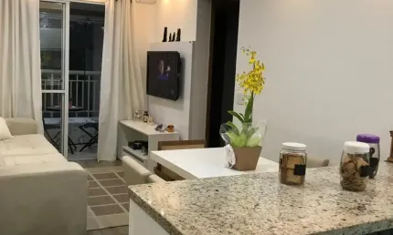 More em uma área nobre, Apartamento a 250 mts dos Shopping Jd. Sul e Shopping Morumbi Town