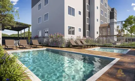 Apartamento com 2 quartos à venda no Guarda do Cubatão, Palhoça 