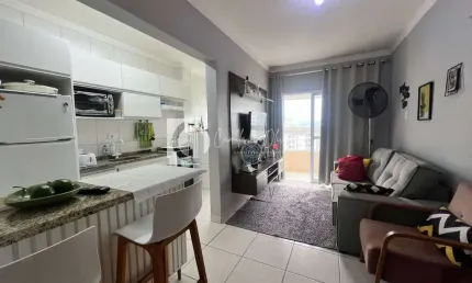 Apartamento com 1 quarto à venda na Rua Maria Tognini, 296, Vila Caiçara, Praia Grande