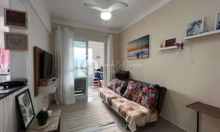 Apartamento com 1 dorm, Flórida, Praia Grande - R$ 335 mil, Cod: 1347