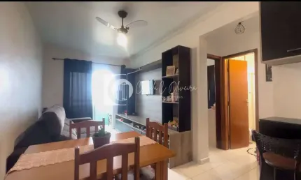 Apartamento com 2 dorms, Caiçara, Praia Grande Frente mar