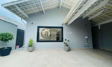 Casa Isolada Nova com 4 quartos, 4 suites, Piscina,Caiçara, PG