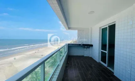 Locação Apartamento Frente Mar, 3 quartos, 1 suíte, Flórida, PG