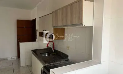 Apartamento 2 dorm 500 metros da praia, ocian, praia grande