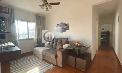 Apartamento com Sacada de 1 quarto, Caiçara, Praia Grande