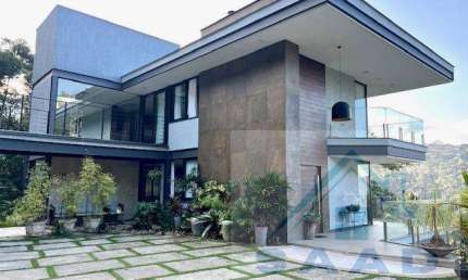 Casa para Venda em Teresópolis, PARQUE DO IMBUÍ, 5 dormitórios, 5 suítes, 6 banheiros, 3 vagas