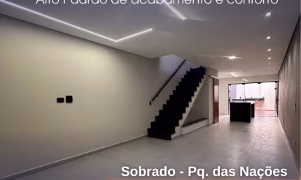 Super Oportunidade! Sobrado Novo no Parque das Nações