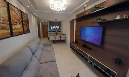 Apartamento à venda, 73 m² por R$ 550.000,00 - Vila Guilhermina - Praia Grande/SP