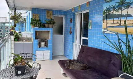 Apartamento à venda, 93 m² por r$ 690.000,00 - canto do forte - praia grande/sp