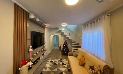 Sobrado com 3 dormitórios à venda, 140 m² por R$ 990.000,00 - Canto do Forte - Praia Grande/SP