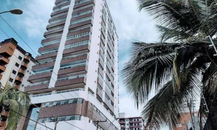 Apartamento com 2 quartos à venda na Rua Tiradentes, 345, Canto do Forte, Praia Grande