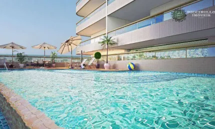 Apartamento com 2 quartos à venda na Rua Alberto Santos Dumont, 161, Guilhermina, Praia Grande
