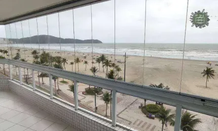 Apartamento com 3 dormitórios à venda, 127 m² por R$ 1.270.500,00 - Vila Guilhermina - Praia Grande/SP