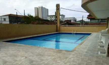 Apartamento com 2 dorm., sacada envolvendo todo o imóvel, 115 m², piscina ampla por r$ 480.000 - tupi - praia grande/sp