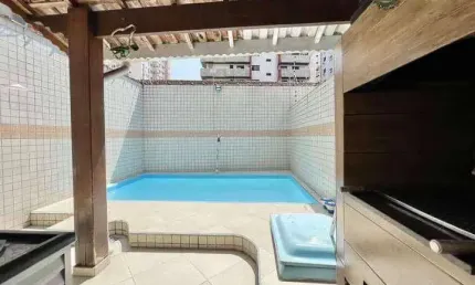 Sobrado à venda, 161 m² por R$ 950.000,00 - Aviação - Praia Grande/SP