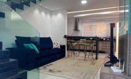 Casa à venda, 85 m² por R$ 468.000,00 - Vila Caiçara - Praia Grande/SP
