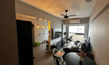 Apartamento à venda, 70 m² por r$ 299.000,00 - tupi - praia grande/sp