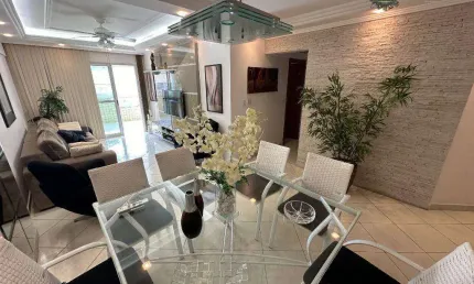 Apartamento à venda, 134 m² por R$ 1.250.000,00 - Vila Guilhermina - Praia Grande/SP