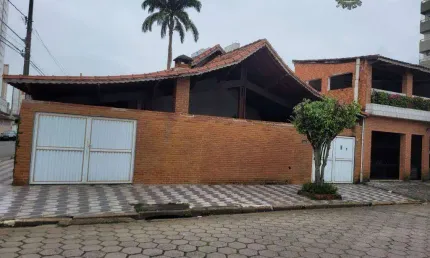 Casa com 3 dormitórios à venda, 200 m² por r$ 600.000 - aviação - praia grande/sp