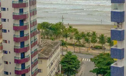 Apartamento com 2 dormitórios à venda, 68 m² por r$ 395.000,00 - mirim - praia grande/sp