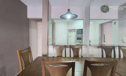 Apartamento com 2 dormitórios para alugar, 57 m² por R$ 2.700/mês - Aviação - Praia Grande/SP