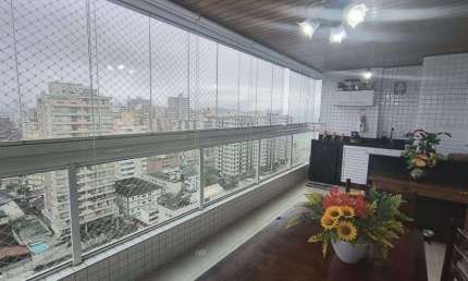 Apartamento com 3 dormitórios à venda, 142 m² por R$ 850.000 - Vila Assunção - Praia Grande/SP