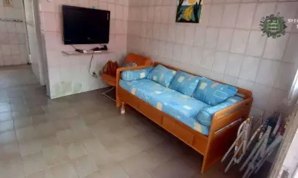 Casa de condomínio com 1 dormitório à venda, 50 m² por R$ 280.000 - Aviação - Praia Grande/SP