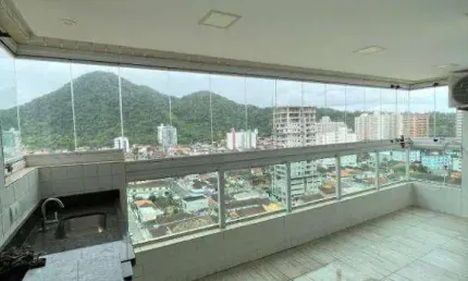 Apartamento com 2 dormitórios à venda, 81 m² por r$ 600.000,00 - canto do forte - praia grande/sp