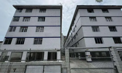 Apartamento com 1 dormitório à venda, 42 m² por R$ 240.000,00 - Canto do Forte - Praia Grande/SP