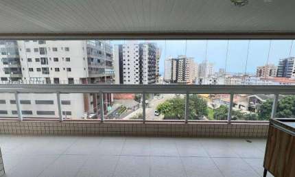 Apartamento com 3 dormitórios à venda, 154 m² por R$ 1.390.000,00 - Vila Guilhermina - Praia Grande/SP