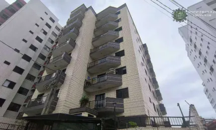 Apartamento com 2 dormitórios à venda, 70 m² por R$ 320.000 - Caiçara - Praia Grande/SP