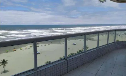 Apartamento com 3 dormitórios à venda, 123 m² por R$ 1.300.000,00 - Vila Guilhermina - Praia Grande/SP