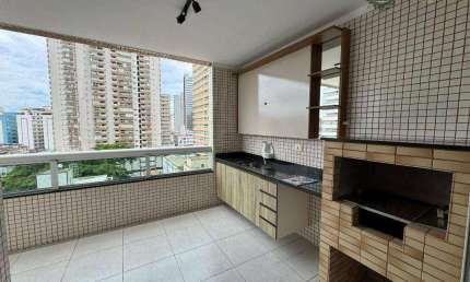 Apartamento com 3 dormitórios à venda, 122 m² por R$ 950.000,00 - Boqueirão - Praia Grande/SP