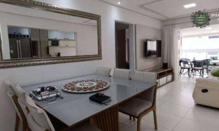 Apartamento com 2 dormitórios à venda, 103 m² por R$ 680.000,00 - Aviação - Praia Grande/SP