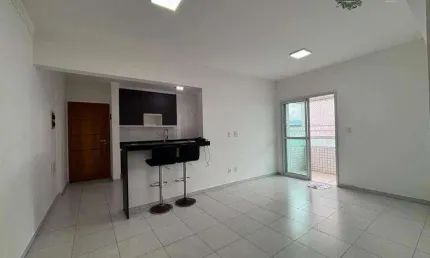 Apartamento com 3 dormitórios para alugar, 110 m² por R$ 5.000/mês - Vila Guilhermina - Praia Grande/SP
