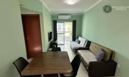 Apartamento com 1 dormitório à venda, 47 m² por R$ 350.000 - Vila Guilhermina - Praia Grande/SP