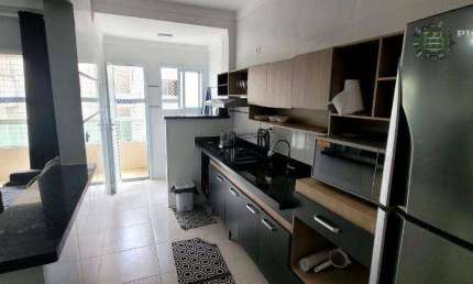 Apartamento com 1 dormitório à venda, 55 m² por R$ 320.000 - Jardim Real - Praia Grande/SP