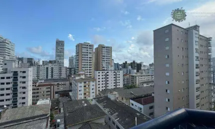 Apartamento com 1 dormitório à venda, 58 m² por R$ 360.000 - Canto do Forte - Praia Grande/SP
