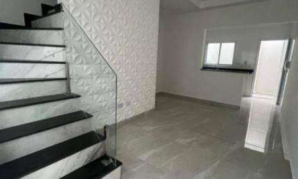 Sobrado com 2 dormitórios à venda, 60 m² por R$ 360.000,00 - Boqueirão - Praia Grande/SP
