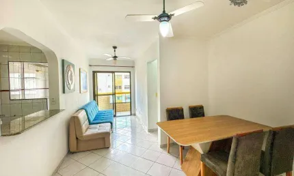 Apartamento com 1 dormitório à venda, 54 m² por R$ 295.000 - Tupi - Praia Grande/SP