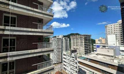 Apartamento com 2 dormitórios à venda, 67 m² por R$ 700.000 - Canto do Forte - Praia Grande/SP