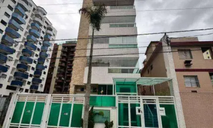 Apartamento com 1 dormitório à venda, 49 m² por R$ 360.000 - Canto do Forte - Praia Grande/SP