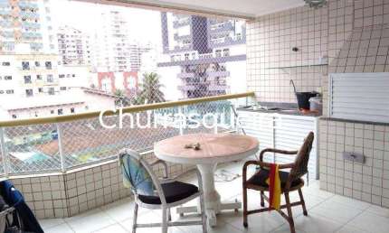 Apartamento com 3 dormitórios à venda, 122 m² por R$ 570.000,00 - Tupi - Praia Grande/SP