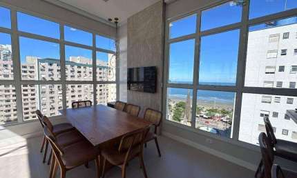 Cobertura com 3 dormitórios à venda, 158 m² por R$ 4.000.000,00 - Embaré - Santos/SP