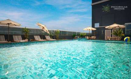 Apartamento com 1 dormitório à venda, 38 m² por R$ 367.000 - Vila Guilhermina - Praia Grande/SP
