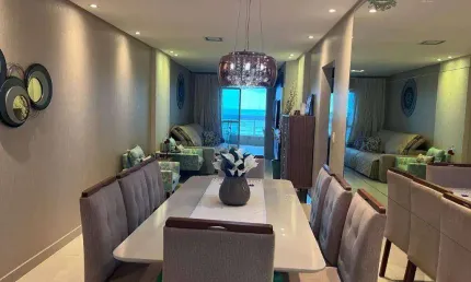 Apartamento com 3 dormitórios à venda, 123 m² por r$ 1.600.000,00 - vila guilhermina - praia grande/sp