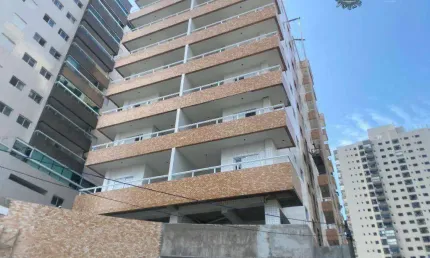Apartamento com 2 dormitórios à venda, 76 m² por R$ 385.000,00 - Vila Guilhermina - Praia Grande/SP