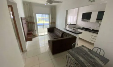 Apartamento com 1 dormitório para alugar, 51 m² por R$ 2.000,01/mês - Aviação - Praia Grande/SP