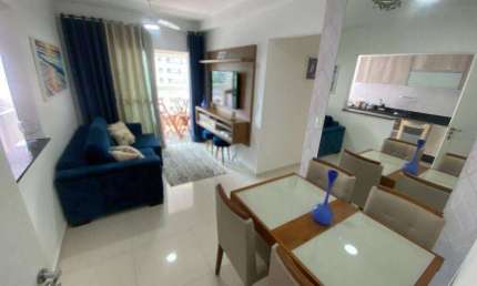 Apartamento com 2 dormitórios à venda, 68 m² por R$ 560.000 - Canto do Forte - Praia Grande/SP